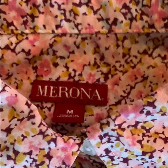 Floral Patterned Women’s Shirt Set - Picture 6 of 7